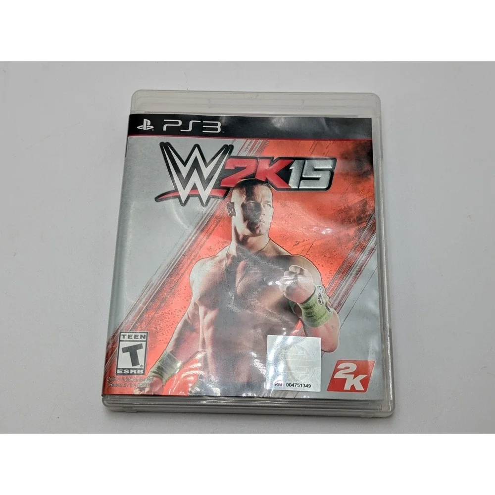 PS3‎ WWE 2K15 Wrestling Game Clean CIB Tested Complete Manual W2K15